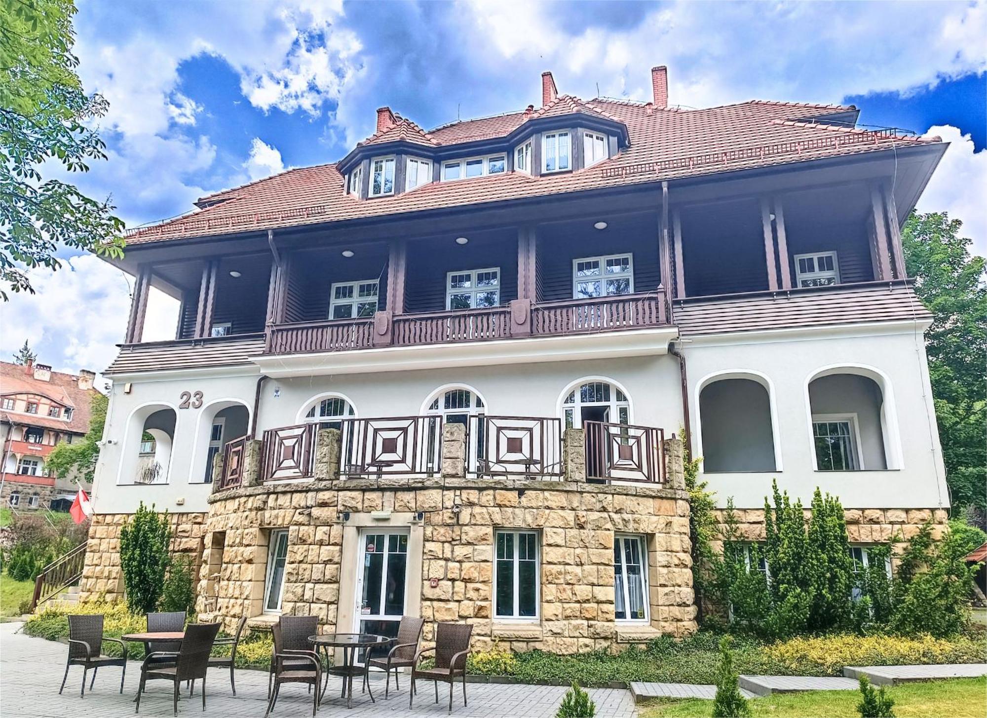 Villa Lessing Bad Altheide Exterior foto